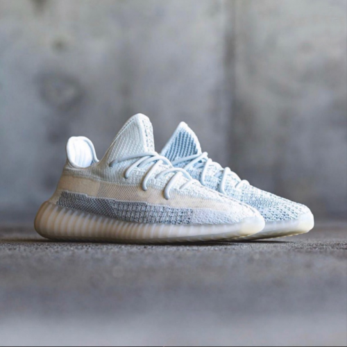 Yeezy Boost 350 V2 Cloud White - Reflective photo review