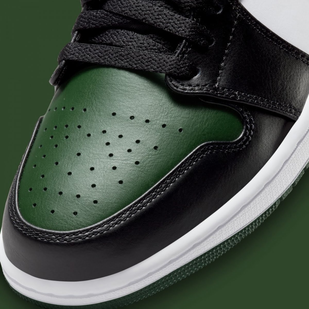 Air Jordan 1 Low Green Toe - Pk-Kicks