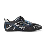 Balenciaga Drive Mesh and Rubber Sneakers Black Blue - Image 2