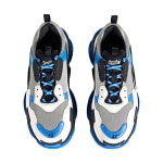 Balenciaga Triple S Sneaker Grey Black Sapphire Blue - Image 5