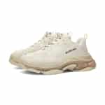 Balenciaga Triple S Clear Sole Sneakers Off-White - Image 6