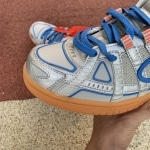 Off-White x Air Rubber Dunk University Blue - Image 9