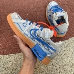 Off-White x Air Rubber Dunk University Blue - Image 2
