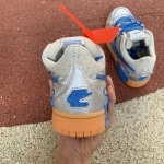 Off-White x Air Rubber Dunk University Blue - Image 5