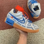 Off-White x Air Rubber Dunk University Blue - Image 3