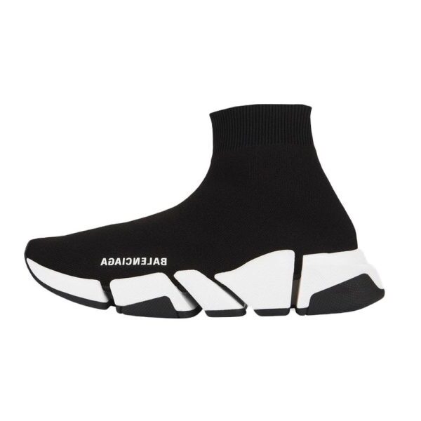 Balenciaga Speed 2.0 Black White - Pk-Kicks