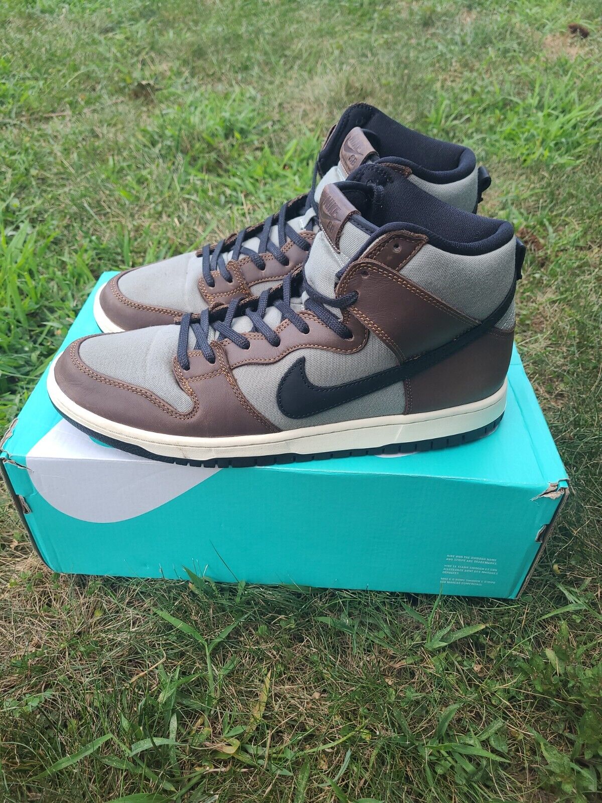 Nike Dunk SB High Pro Baroque Brown photo review