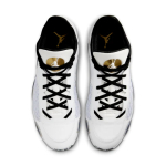 Air Jordan 38 Low PF 'White Metallic Gold Black' - Image 4