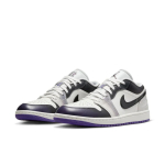(WMNS) Air Jordan 1 Low SE 'Punk Rock' white/purple - Image 3