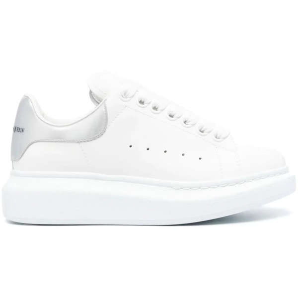 Alexander McQueen Oversized White Silver Men 10 1/2 US=44
